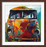 Retro Love Bus Fine Art Print