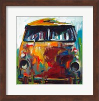 Retro Love Bus Fine Art Print