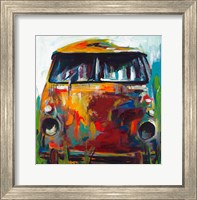 Retro Love Bus Fine Art Print