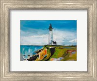 Lighthouse on a Cliff Fine Art Print