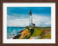 Lighthouse on a Cliff Fine Art Print