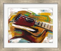 Colorful Guitar Fine Art Print