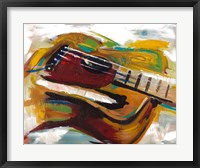 Colorful Guitar Fine Art Print