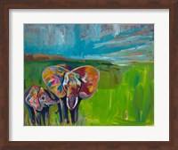 An Elephant's Love Fine Art Print