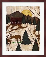 Cabin in the Woods II Fine Art Print