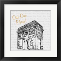 Travel Pack V Framed Print