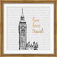 Live Love Travel Fine Art Print