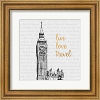 Live Love Travel Fine Art Print