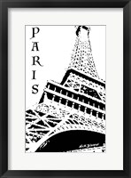 Modern Paris III Framed Print