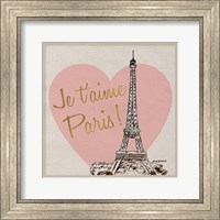 Je t'aime Paris! Fine Art Print