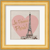 Je t'aime Paris! Fine Art Print