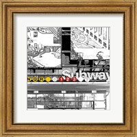 Subway Square Fine Art Print
