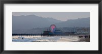 Ferris Wheel on Beach Fine Art Print