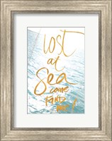 Lost at Sea, Come Find Me Fine Art Print