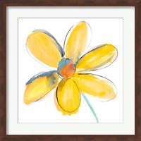 Yellow Summer Daisy Fine Art Print