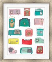 Retro Radios Fine Art Print