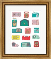 Retro Radios Fine Art Print