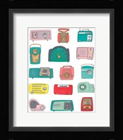 Retro Radios Fine Art Print