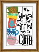 Heart and Coffee Fine Art Print