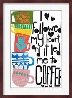 Heart and Coffee Fine Art Print