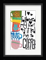 Heart and Coffee Fine Art Print