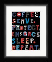 Policeman's Inspiration Fine Art Print