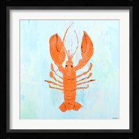 Orange Claw Buddies I Framed Print