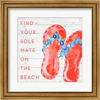 Find Your Sole Mate on the Beach Fine Art Print
