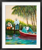 Dock Fishing Fine Art Print