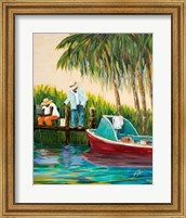 Dock Fishing Fine Art Print