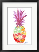 Punchy Pineapple I Framed Print