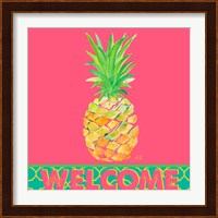 Punchy Pineapple Welcome Fine Art Print