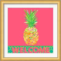 Punchy Pineapple Welcome Fine Art Print