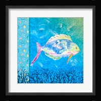 Under the Sea I Framed Print