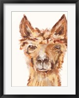 Goofy Llama II Fine Art Print