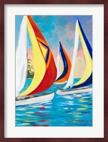 Morning Sails Vertical II Fine Art Print