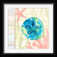 Pastel Coastal I Framed Print