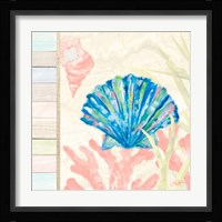 Pastel Coastal II Framed Print