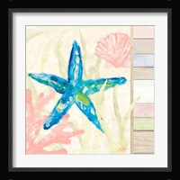Pastel Coastal III Framed Print