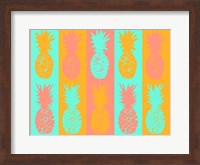 Vibrant Pineapples Fiesta Fine Art Print