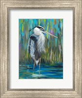 Standing Heron I Fine Art Print
