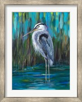 Standing Heron II Fine Art Print