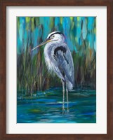 Standing Heron II Fine Art Print