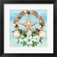 Holiday By the Sea II Framed Print