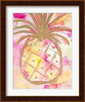 Pink Gold Pineapple Fine Art Print