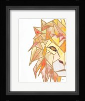 Retro Lion Fine Art Print