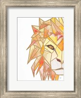 Retro Lion Fine Art Print