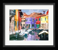 Burano Village Fine Art Print