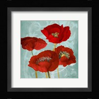 Rouge Pavots I Framed Print