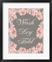 Wash Dry Fold Fine Art Print